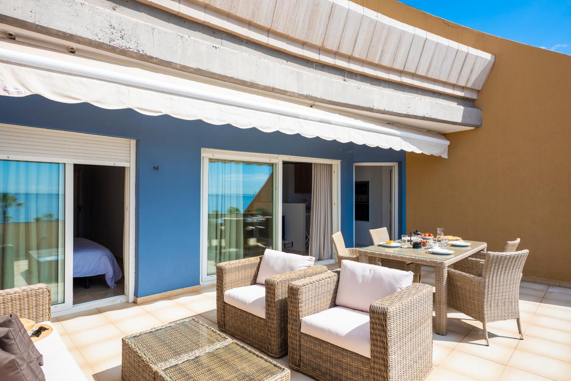 Beach Apartment With Terrace And Private Parking Radazul Exterior foto
